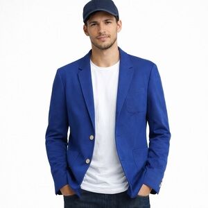 Perry Ellis Men's Blue Lightweight Jacket